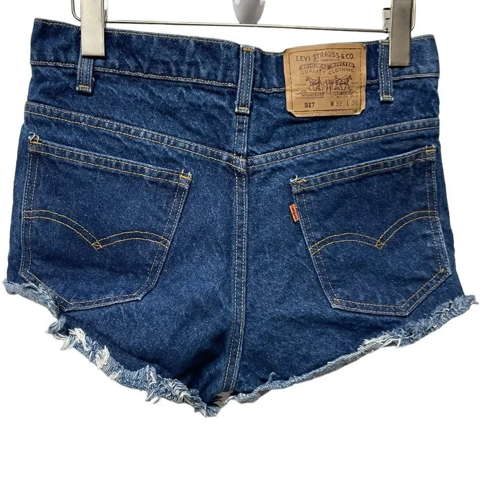 Levi’s 517 orange Label Cut Offs 31” Waist